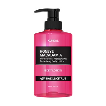 KUNDAL Balsam do ciała - cytrus z bazylią Honey&Macadamia Body Lotion Basil&Citrus 500ml