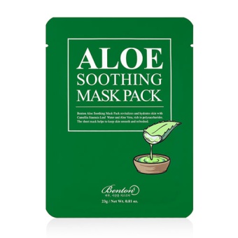 BENTON Kojąco-regenerująca maska w płacie Aloe Soothing Mask Pack 23g