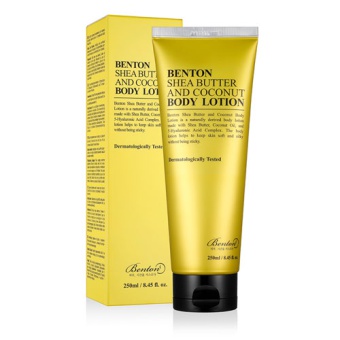 BENTON Balsam do Ciała Shea Butter and Coconut Body Lotion 250ml