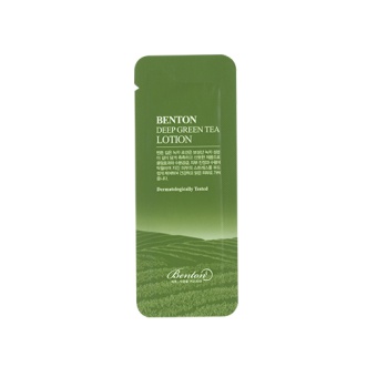 BENTON Lekka emulsja Deep Green Tea Lotion 1,2g TESTER