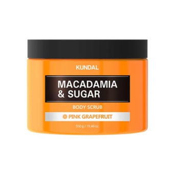 KUNDAL Scrub do ciała - różowy grejpfrut Body Scrub Pink Grapefruit 550g