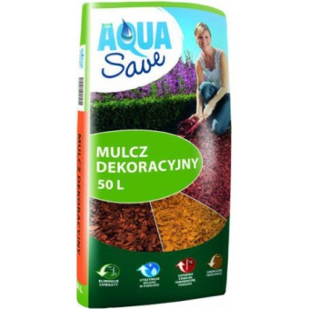 ZRĘBKI DEKORACYJNE AQUA BRĄZOWE 50L