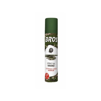 BROS SPRAY NA ODZIEŻ odstrasza i zabija kleszcze 90 ML