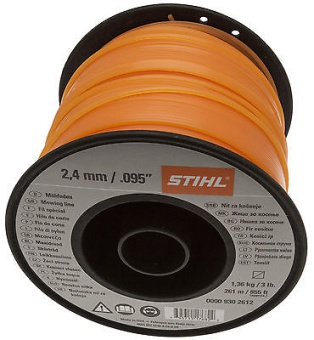 ŻYŁKA TNĄCA STIHL 2.4mm x 253m KWADRATOWA