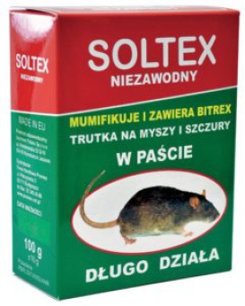 SOLTEX pasta na myszy i szczury 250g