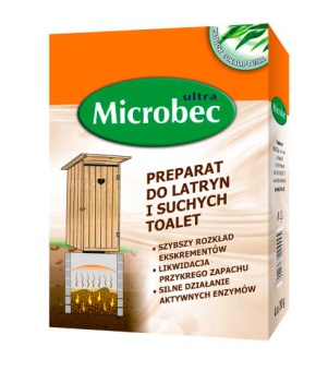 BROS MICROBEC DO LATRYN 4X30G przyśpiesza rozkład, niweluje zapach