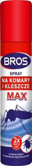 BROS SPRAY ODSTRASZAJĄCY KOMARY/KLESZCZE MAX 90ML