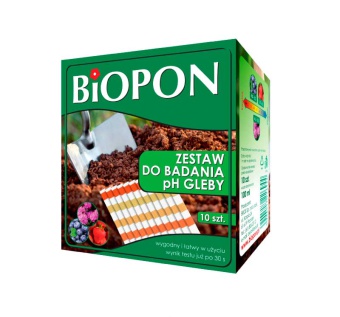 BIOPON ZESTAW BADANIA PH GLEBY