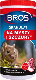 BROS GRANULAT MYSZ/SZCZ 250G