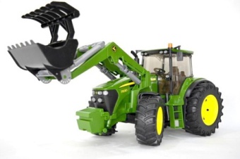 BRUDER traktor John Deere 03051 z ładowaczem
