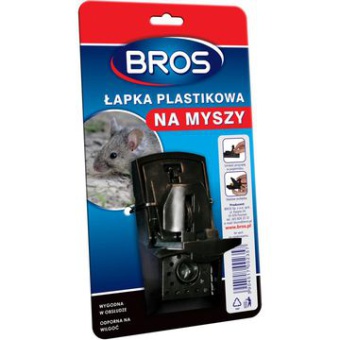 BROS ŁAPKA NA MYSZY PLASTIKOWA