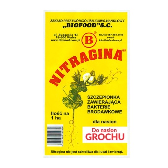 NITRAGINA na 1 ha dla nasion Grochu