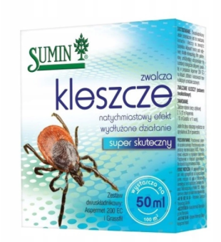 SUMIN ZWALCZA KLESZCZE NATYCHMIASTOWY EFEKT 50ML