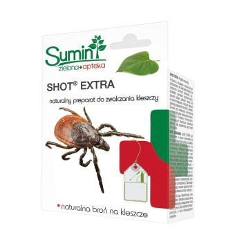 SUMIN SHOT EXTRA 50ML PREPARAT DO ZWALCZANIA KLESZCZY