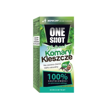 ONE SHOT NATURAL NA KOMARY I KLESZCZE 150ML