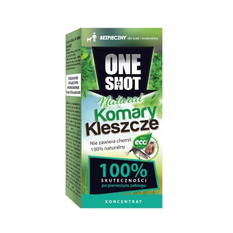 ONE SHOT NATURAL NA KOMARY I KLESZCZE 250ML