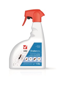 DRAKER RTU 1L  PREPARAT OWADOBÓJCZY NA MUCHY, KOMARY, KLESZCZE