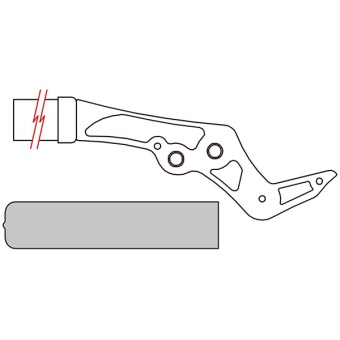 VESCO RĘKOJEŚĆ T10-R11 do T10 T20 60cm