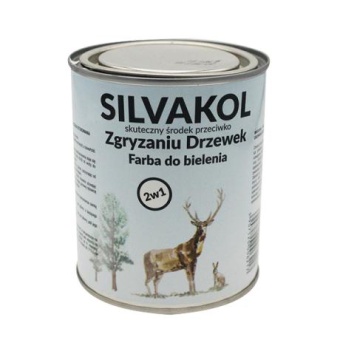 SILVAKOL 0,8L ochrona obgryzanie drzew SARNY ZAJĄCE