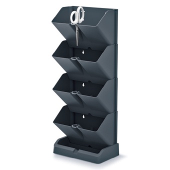 OGRÓD WERTYKALNY STOJĄCY MINI CASCADE ANTRACYT IO1W200S-S433