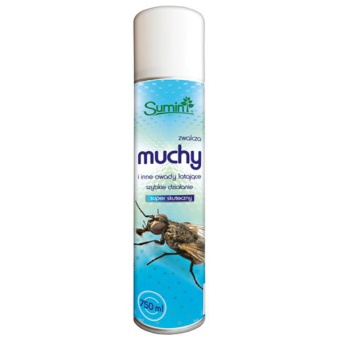 SUMIN AEROZOL DO ZWALCZANIA MUCH I INNYCH OWADÓW LATAJĄCYCH 750ML