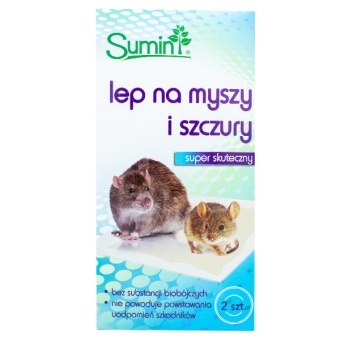 SUMIN LEP NA MYSZY I SZCZURY 2SZT