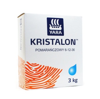 KRISTALON POMARAŃCZOWY 6-12-36+3MgO 3KG