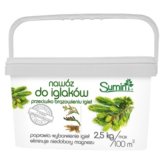 SUMIN NAWÓZ DO IGLAKÓW P/BRĄZOWIENIU 2,5 KG