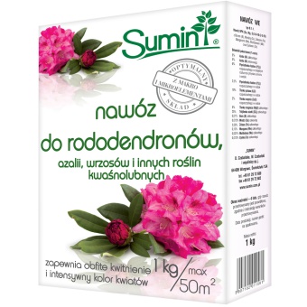 SUMIN NAWÓZ DO ROŚLIN KWAŚNOLUBNYCH 1 KG