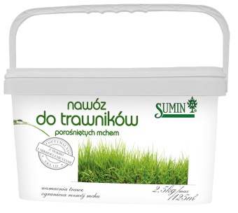 SUMIN NAWÓZ DO TRAWNIKÓW POROŚNIĘTYCH MCHEM 2,5 KG