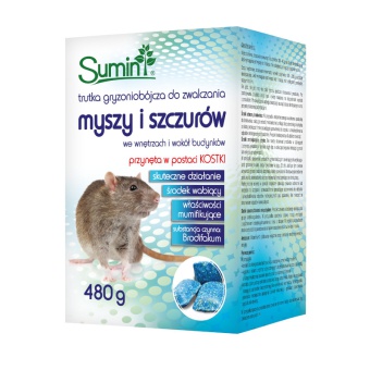 Sumin Trutka kostka woskowa 25 PPM BOX 480G (4x120G)