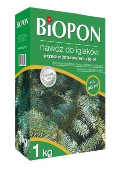 BIOPON NAWÓZ ANTYBRĄZOWIENIU IGLAKÓW  1KG