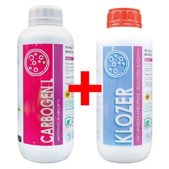 Zestaw KLOZER 1L + CARBOGEN 1L