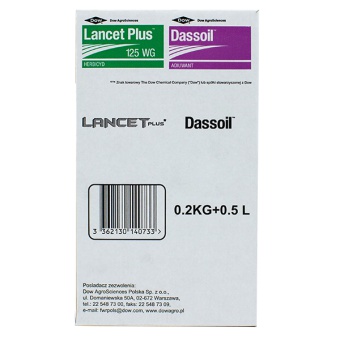 LANCET PLUS 125 W 0.2KG + DASSOIL 0,5L