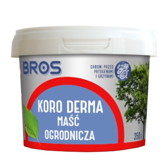 BROS KORO-DERMA MAŚĆ OGRODNICZA do ran drzew i krzewów 350G