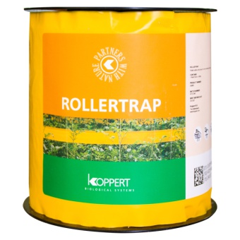 ROLLERTRAP YELLOW 15/100 Żółta taśma lepowa na mączliki, miniarki i mszyce