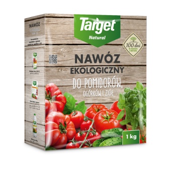 TARGET NAWÓZ DO POMIDORÓW, OGÓRKÓW I ZIÓŁ 100 DNI 1KG
