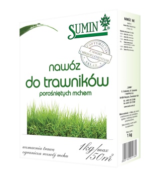 SUMIN NAWÓZ DO TRAWNIKÓW POROŚNIĘTYCH MCHEM 1 KG