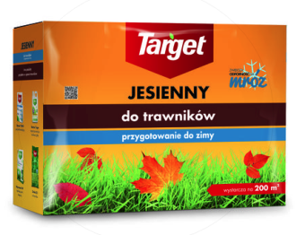 TARGET NAWÓZ DO TRAWNIKÓW 4KG JESIENNY