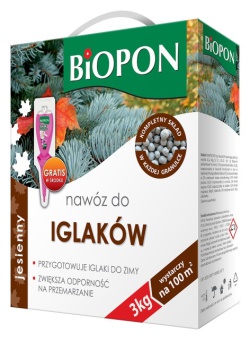 BIOPON NAWÓZ IGLAK JESIEŃ 3KG