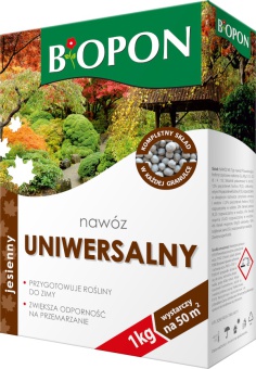 BIOPON NAWÓZ UNIWERSALNY JESIEŃ 1KG
