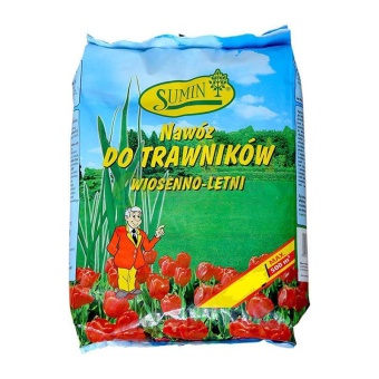 SUMIN NAWÓZ DO TRAWNIKÓW WIOSENNO-LETNI 2,5KG Wiaderko- Krótki termin