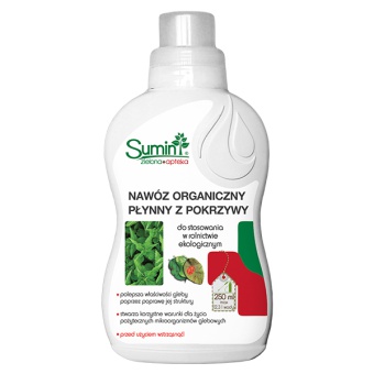 SUMIN NAWÓZ ORGANICZNY PŁYNNY Z POKRZYWY 250ML