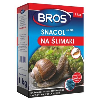 BROS SNACOL 5 GB NA ŚLIMAKI KARTON 1KG