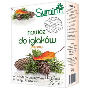 SUMIN NAWÓZ DO IGLAKÓW JESIENNY 1KG OPTYMALNY SKŁAD