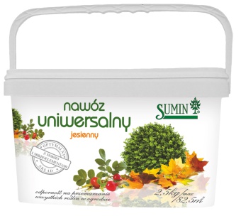 SUMIN NAWÓZ UNIWERSALNY JESIENNY 2,5KG OPTYMALNY SKŁAD