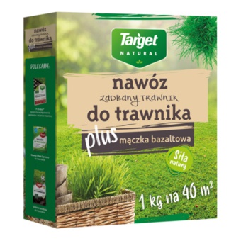 Nawóz ZADBANY TRAWNIK z mączką bazaltową Target 1KG
