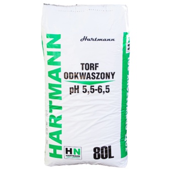 TORF ODKWASZONY (0-20mm) HARTMANN 80L