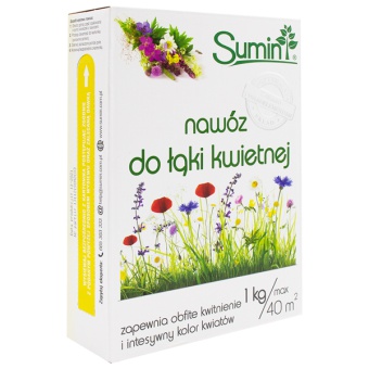 SUMIN NAWÓZ DO ŁĄKI KWIETNEJ 1KG OPTYMALNY SKŁAD