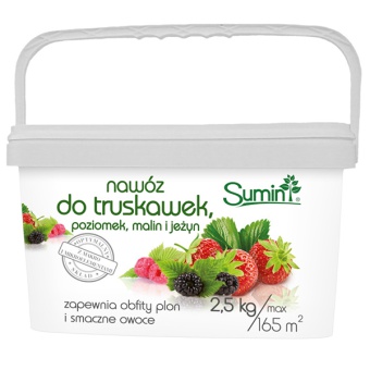 SUMIN NAWÓZ DO TRUSKAWEK, POZIOMEK, MALIN I JEŻYN 2,5KG